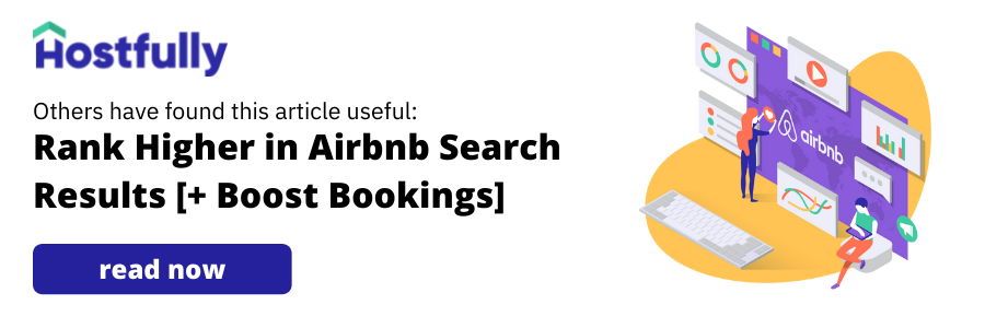 image link to rank higher in Airbnb