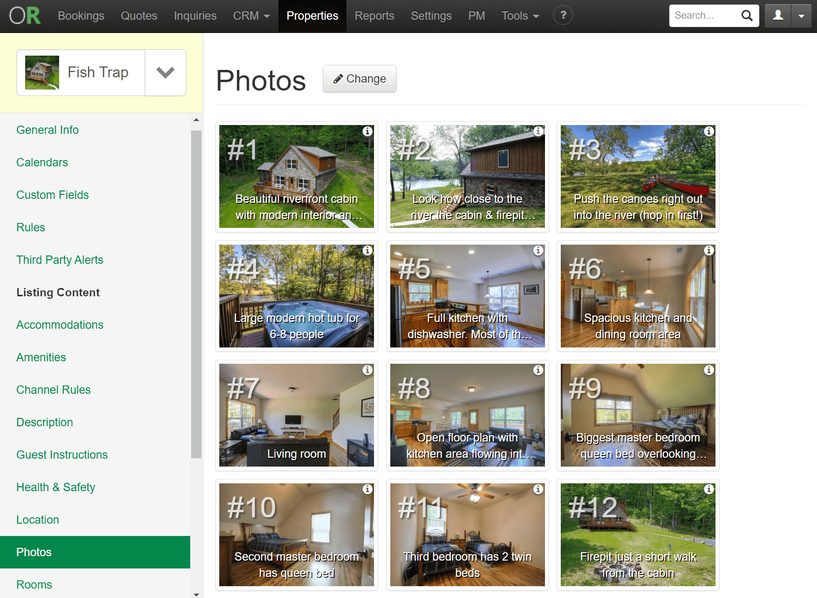 OwnerRez listing photos feature