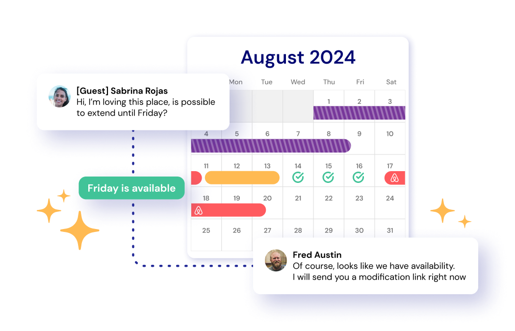 hostfully property management platform features FlashAI artificial intelligence AI messaging agent unified inbox